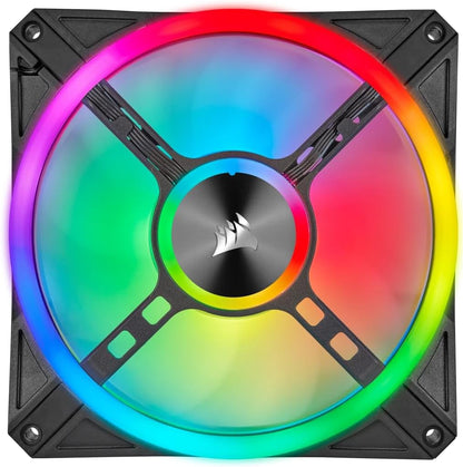 Corsair QL140 RGB 140mm LED Fan - Single Pack, Black (CO-9050099-WW)