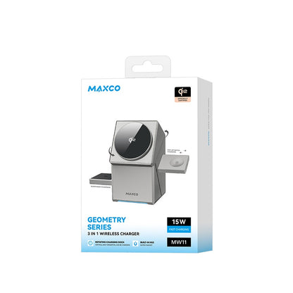 Qi2 Protocol Magnetic Touch Rotating Wireless Charging Station