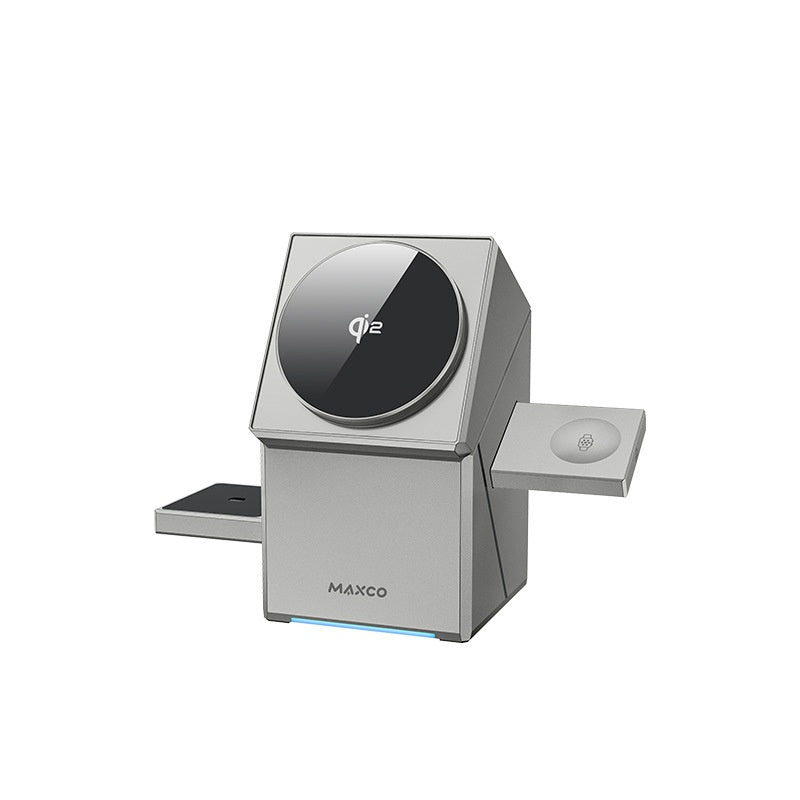 Qi2 Protocol Magnetic Touch Rotating Wireless Charging Station